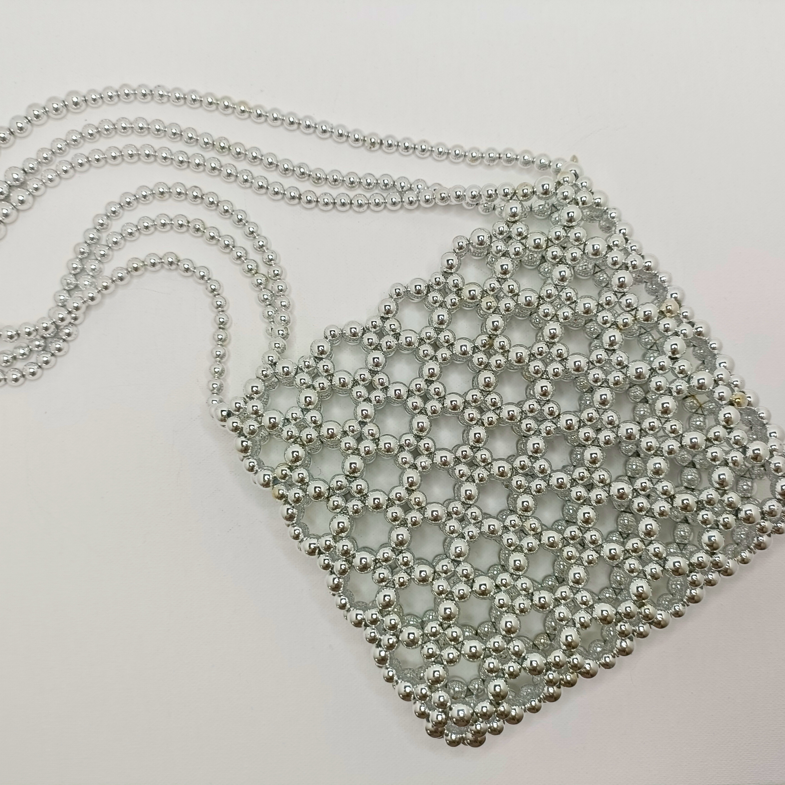 Le small chrome - Sac argenté