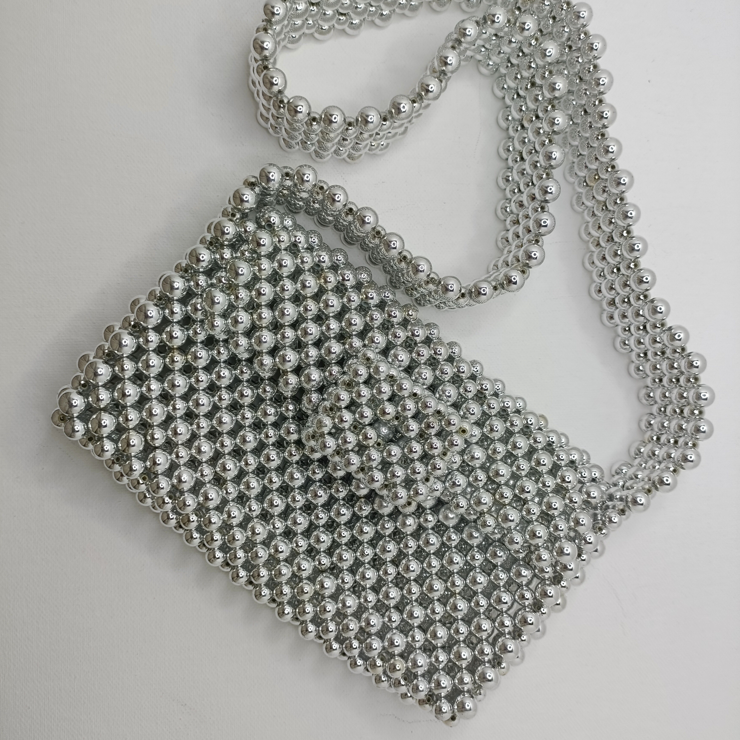 Le petit chrome - Sac argenté